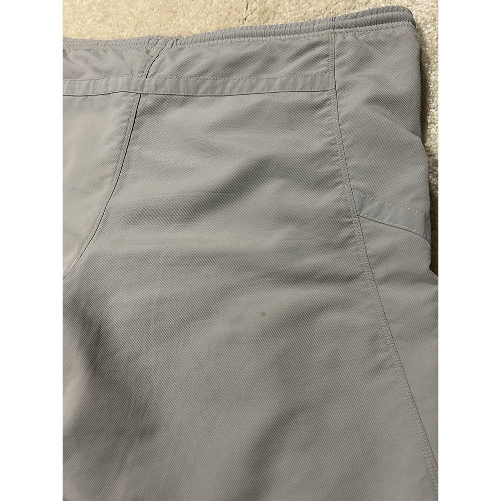 Vintage Nike Board Shorts Mens Large Gray Silver Tag Spell Out Logo - Picture 5 of 9